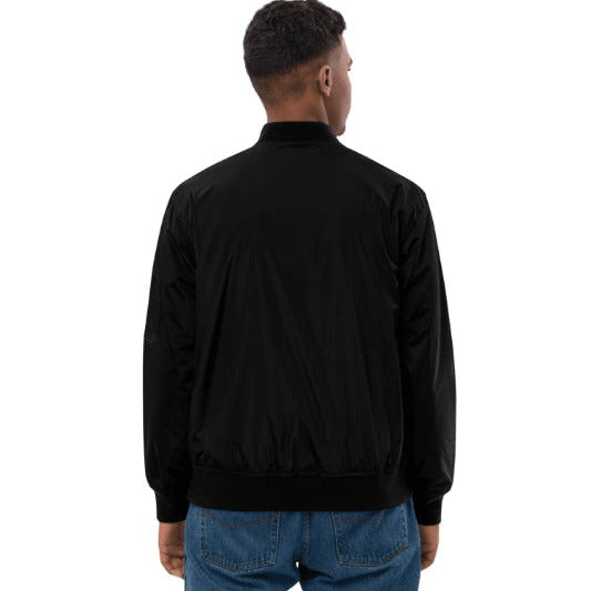 The Luxzen Premium Bomber Jacket Sustainable Style with a Clean Edge
