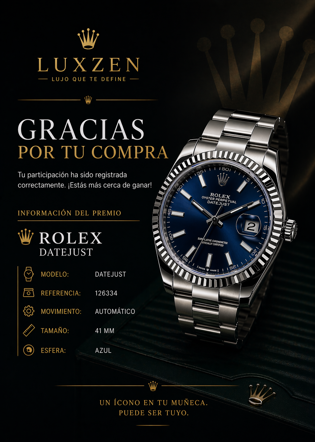 ROLEX DATEJUST DIGITAL ART