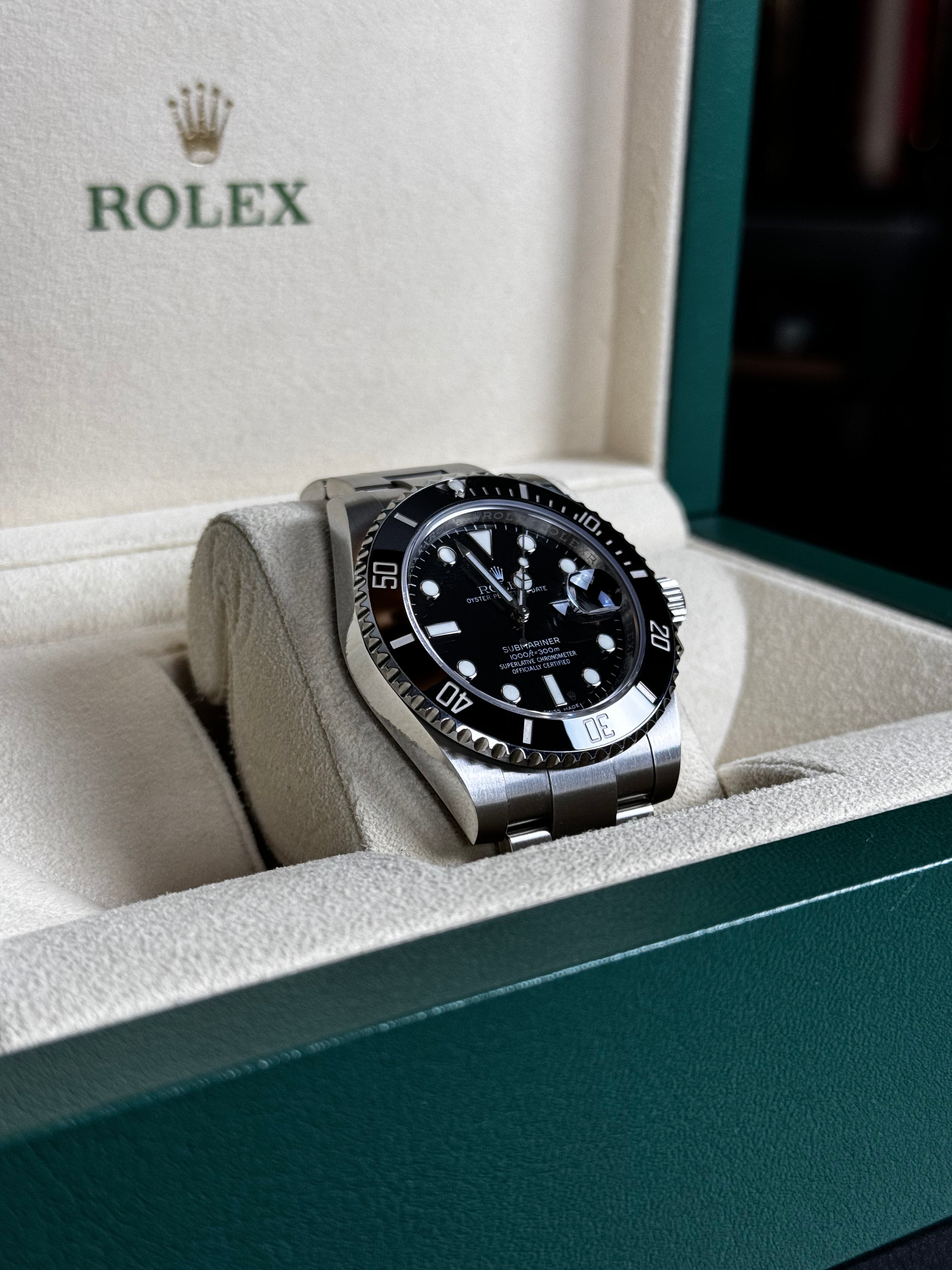 Rolex 41mm Submariner Date Black Dial-Oyster Bracelet