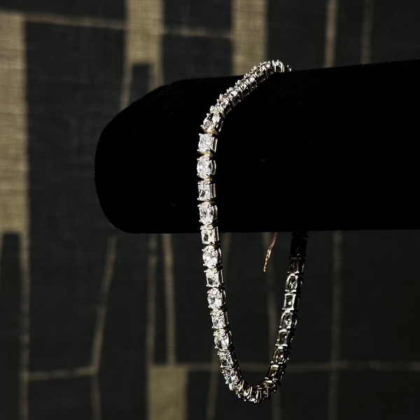Tennis Bracelet White Gold 14kt