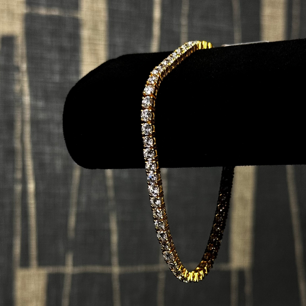 Tennis Bracelet Yellow Gold 14kt