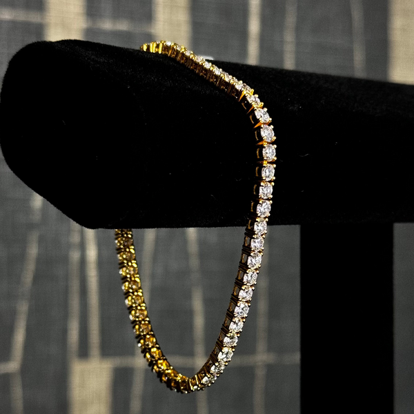 Tennis Bracelet Yellow Gold 14kt