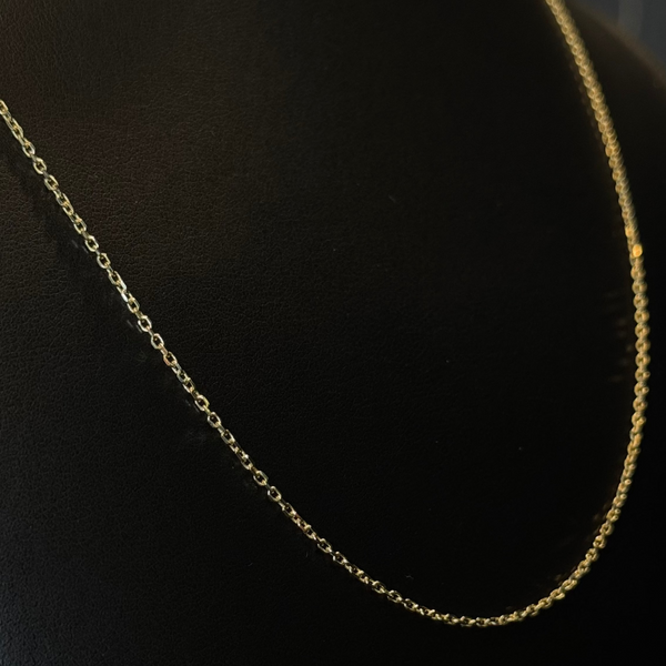 Yellow Gold 14KT Chain for pendant 16'