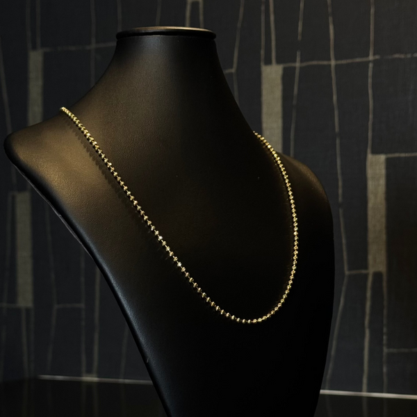 Yellow Gold Dots 14KT - size 18"