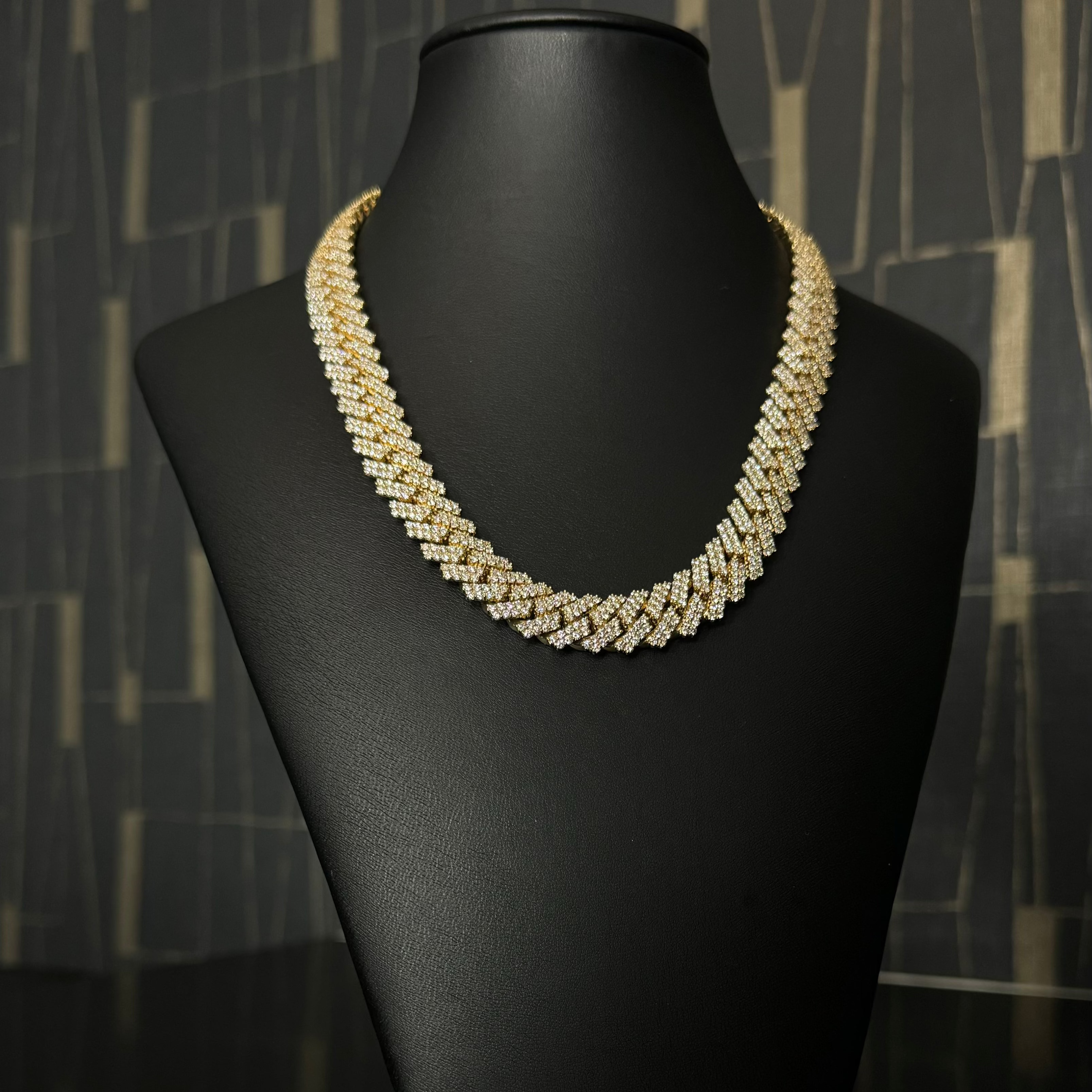 Cuban Chain & Bracelet Full LD Yellow Gold 10k