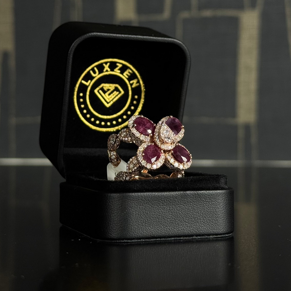 Natural Ring infinityRing Yellow Gold 14KT