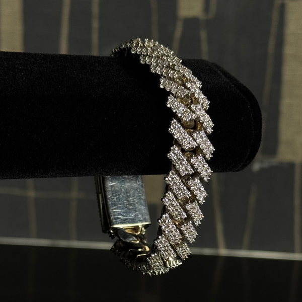 Bracelet Full LD White Gold 10k or Yellow Gold