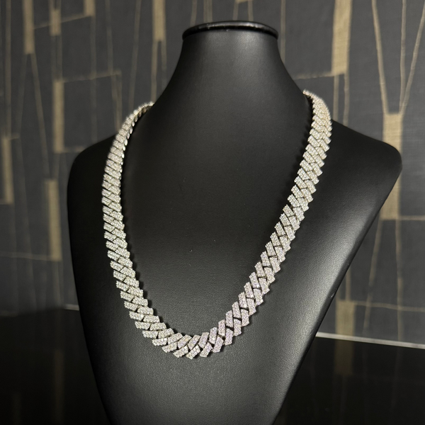 Cuban Chain Full LD 10K White Gold