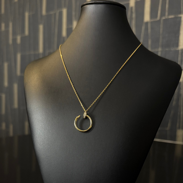 Yellow Gold DP Diamonds on Point 18kt