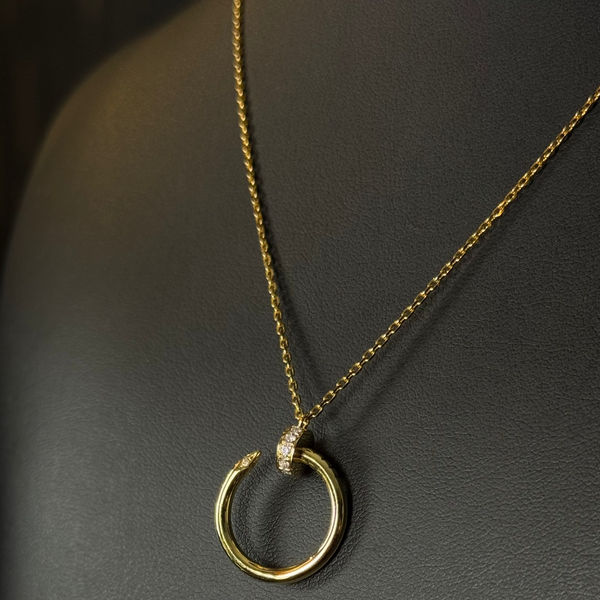 Yellow Gold DP Diamonds on Point 18kt