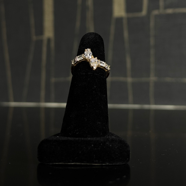 Diamond Ring 10K Yellow Gold