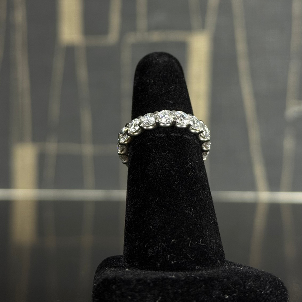 Eternity Ring  10K Gold with 5.15ct Diamonds