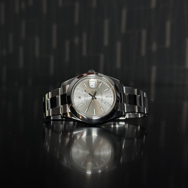 Rolex 36mm White Dial