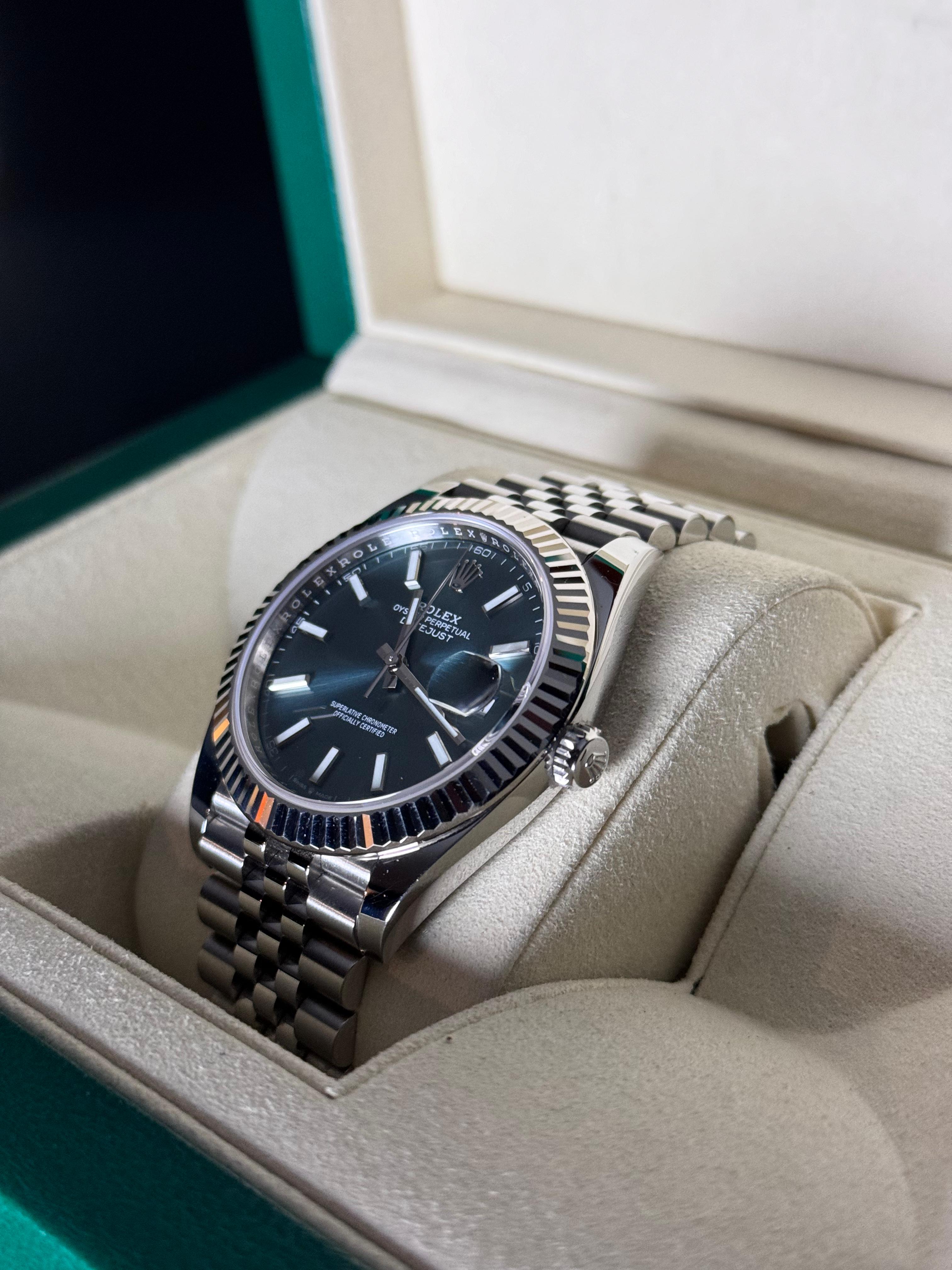 Rolex Datejust 41mm Green-Mint
