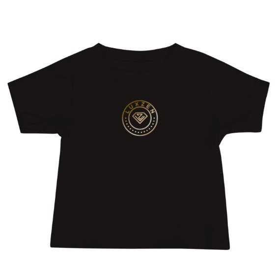The Luxzen Baby T-Shirt – Gold Edition | Small Size, Big Energy