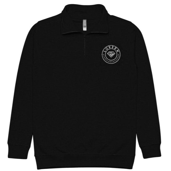 The Luxzen Quarter-Zip Fleece Sweater Cotton | Clean Look, Premium Comfort