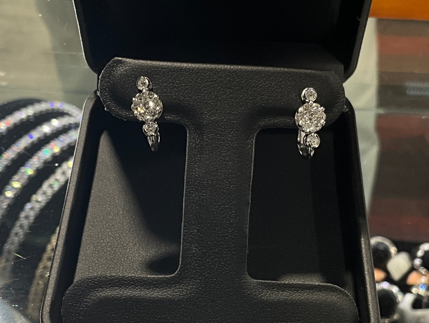 Hoops Earrings White Gold