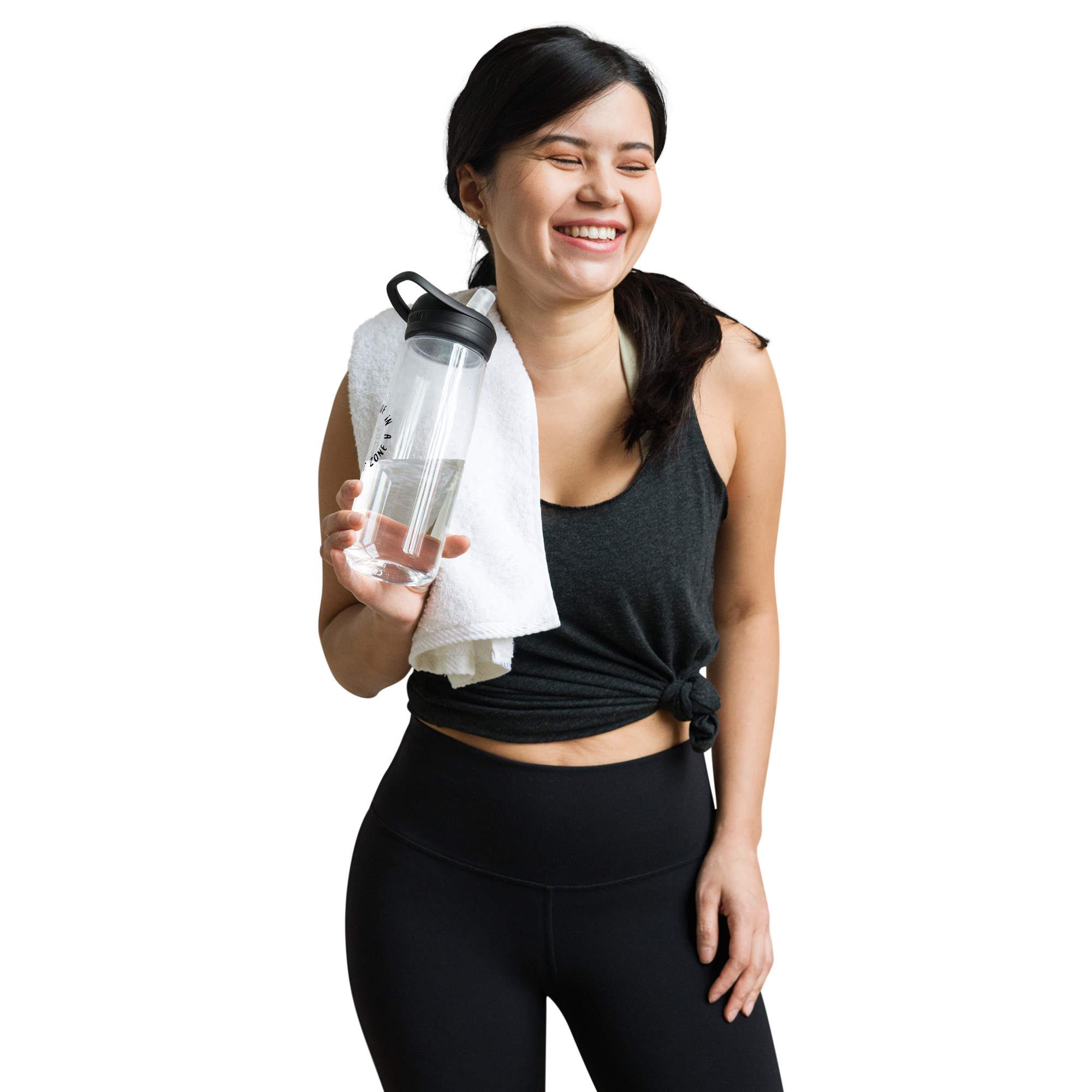 The Luxzen Sports water bottle