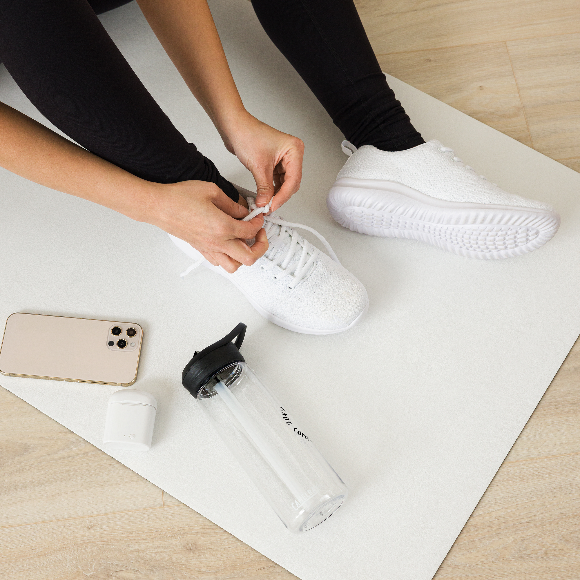 The Luxzen Sports water bottle